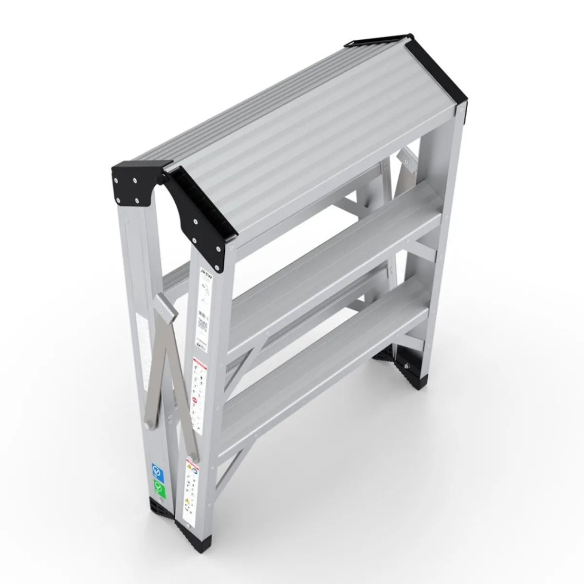 Arbetsbock bred 3-steg 0,75 m<SP PRO Discount