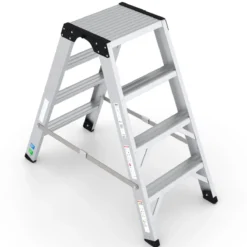 Arbetsbock smal 4-steg 1,0 m<SP PRO Hot
