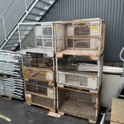 Begagnad Materialbox Stål<MJ-Gerust Discount