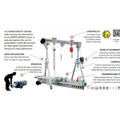 Bockkran 1000kg Porta Gantry Rapide<Irudek Online
