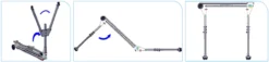 Bockkran 1000kg Porta Gantry Rapide<Irudek Online