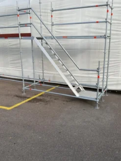 Byggställning modul stål 15x4m<MJ-Gerust Discount