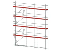 Byggställning modul stål 9x10 m<MJ-Gerust Hot