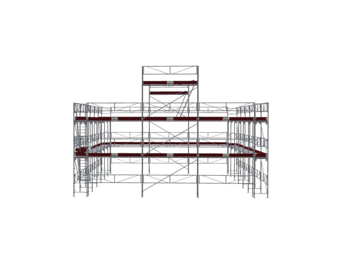 Byggställning RAM ALU 354m²<MJ-Gerust Hot