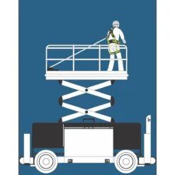 Fallskyddsblock för lift 1,75m<KRATOS Sale