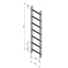 Fasadstege 1960mm ALU<Stallningsprodukter New