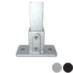 Fyrkantskoppling hög fot/väggfäste<Lunado Discount