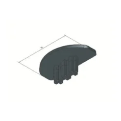 Plastplugg till ryggskydd<Stallningsprodukter Best