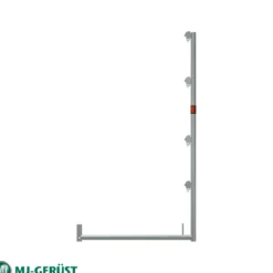 Räckesstolpe L-Bom stål 2.00 x 1.09 m<MJ-Gerust Clearance