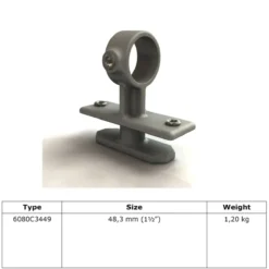 Rörkoppling containerfäste ovansida 48,3mm<LUNADO New