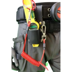 Säkerhetslina spiral vridbar 6kg<SP PRO