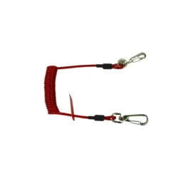Säkerhetslina spiral vridbar 6kg<SP PRO