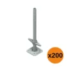 Ställningsfot Stål 0,78m 200-pack<MJ-Gerust New