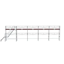 Ställningstrailer med 75m² Ramställning ALU<MJ-Gerust Sale