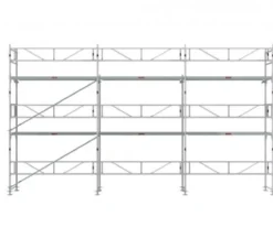 Ställningstrailer med 60m² Villapaket Ram ALU<MJ-Gerust