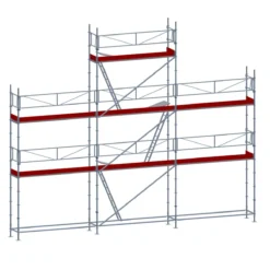 Ställningstrailer med 60m² Villapaket Modul ALU<Stallningsprodukter Hot