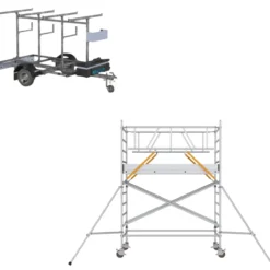 Ställningstrailer Rullställning smal ULTRA<SP PRO Outlet