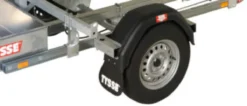 Ställningstrailer utan ställning 1300kg<TYSSE Online