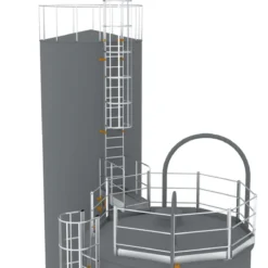 Underhållsplattform silo<Stallningsprodukter