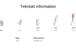 Utskjutsstege 6,1m 2-delad<SP PRO Clearance