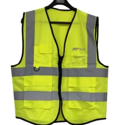 Varselväst 4 fickor one-size<Stallningsprodukter Outlet