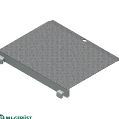 Överlappsplåt 0.63 m 2-plan<MJ-Gerust Outlet