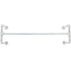 Väggmonterad klädstång dubbel 105x30<SP PRO Hot