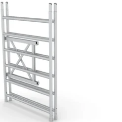 Vikbar grundsektion bred ProTube<Stallningsprodukter New