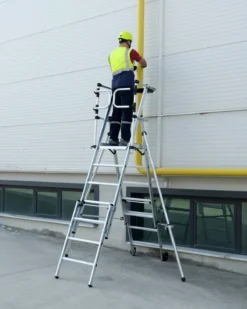 Vikbar teleskopisk arbetsplattform 1,05-1,3m<SP PRO Clearance