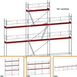 Villapaket modul ALU 60m²<Stallningsprodukter Hot