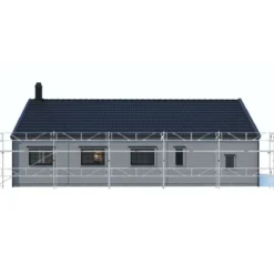 Villapaket ramställning STÅL 60m²<MJ-Gerust Sale