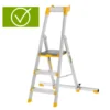 Trappstege 55P 3-steg med stegfot<Wibe Discount